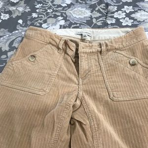 Banana Republic Corduroy low rise pants